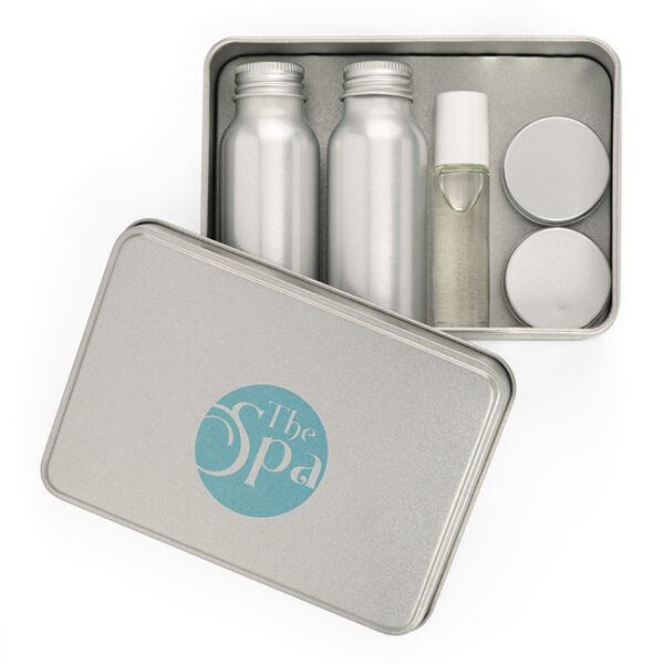 Promotional Personal Wellbeing / Spa Set in a Tin