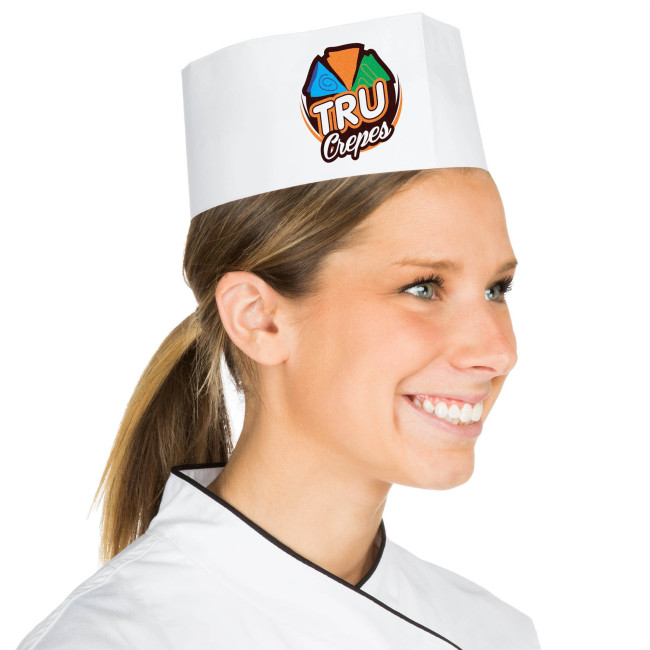 Promotional Paper Forage Chefs Hat