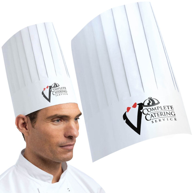 Promotional Tall Paper Chefs Hat 11"