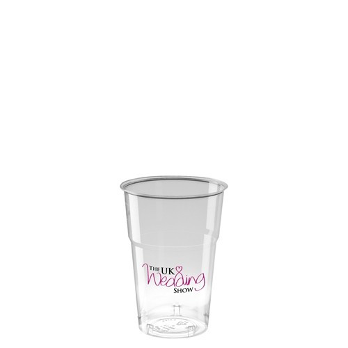 Promotional Crystal Polystyrene Disposable Plastic Tumbler 120ml