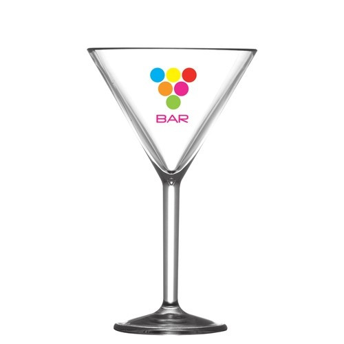 Promotional Polycarbonate Reusable Plastic Cocktail Glass 200ml