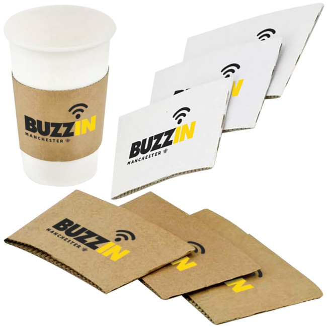 Promotional Solid Paper Cup Sleeve 360-480ml