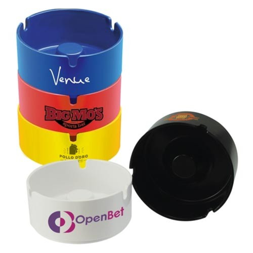 Promotional Plastic Coloured Ashtray