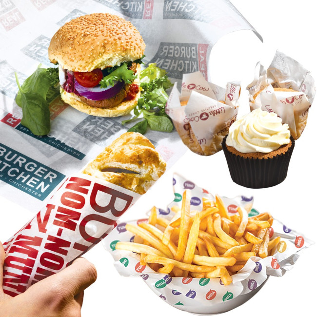 Promotional White Greaseproof Paper