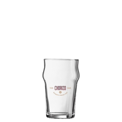 Promotional Nonic Beer Glass Half Pint