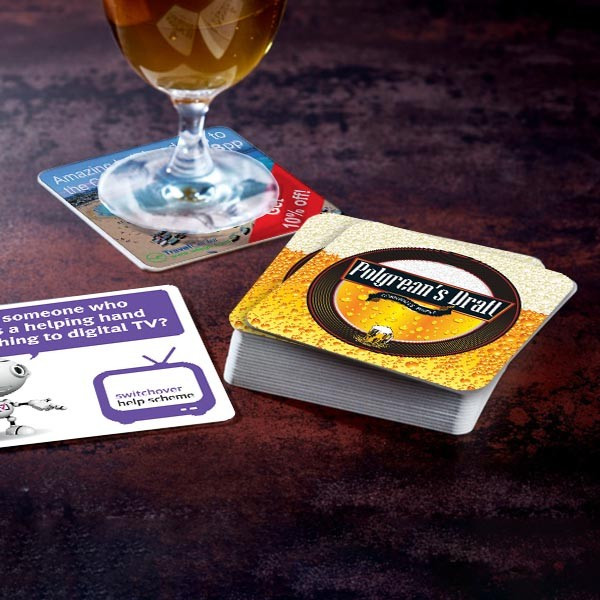 Promotional Square Premium Beer Mat