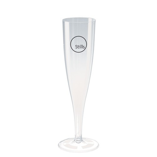 Promotional Disposable Plastic Champagne Flute 135ml