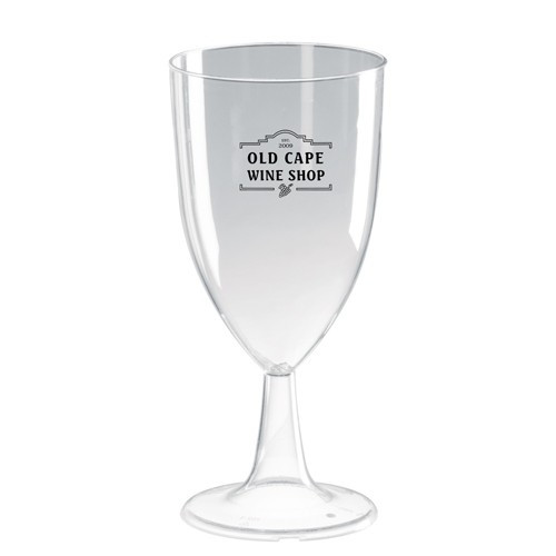 Promotional Disposable Wine Glass 215ml