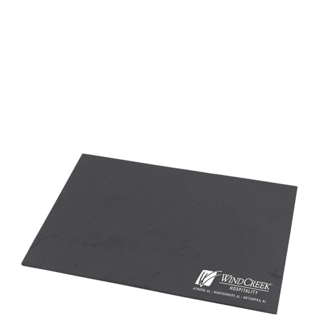 Promotional Rectangular Slate Platter 25X13cm