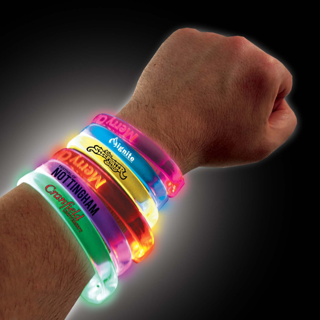 Promotional Reactive Led Flashing Wristband