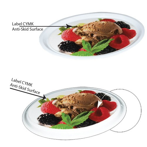 Promotional Oval Tray 29 X 21 X 2cm