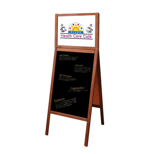 Promotional Menu A-Board With Changeable Insert