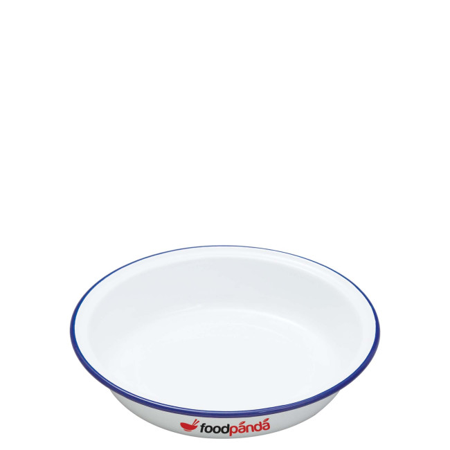 Promotional Enamel Pasta Plate 18cm