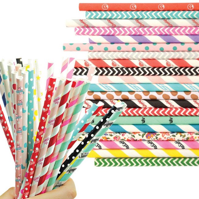 Promotional Biodegradable Paper Straws