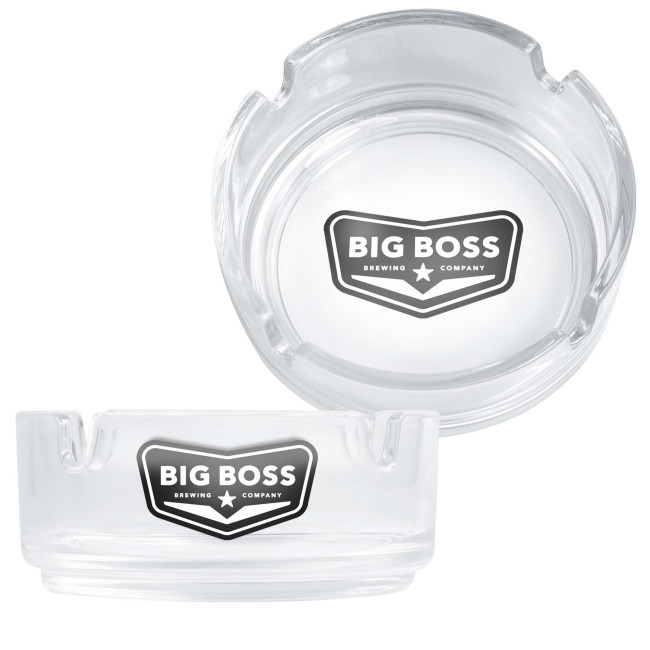 Promotional Clear Glass Ashtray