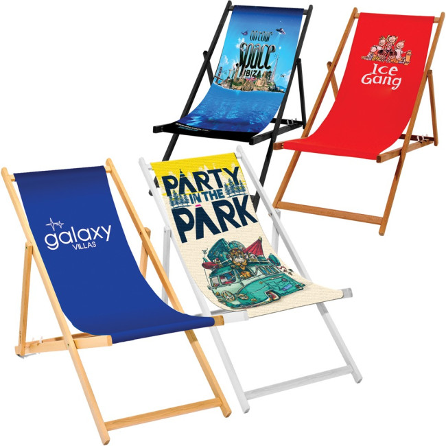 Promotional Full Size Deck Chair