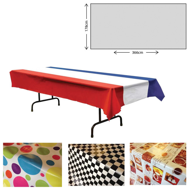 Promotional Wipeable PVC Tablecloth 100x100cm