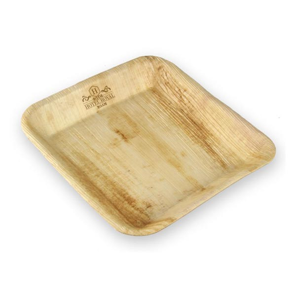 Promotional Square Palm Leaf Plate