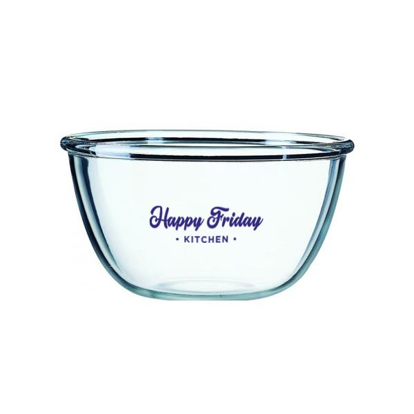 Promotional Cocoon Glass Serving Bowl 180mm