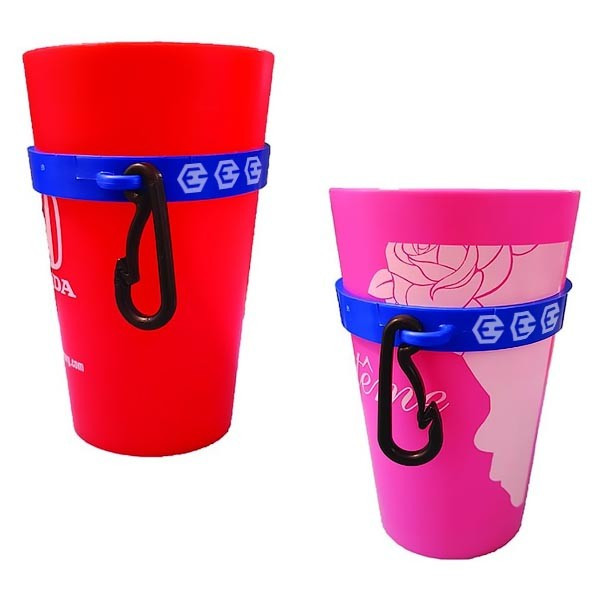 Promotional Low Cost Lanyard Cup Holder