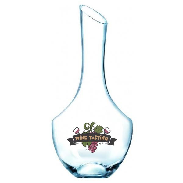 Promotional Open Up Medium Glass Decanter 1.4L