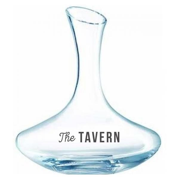 Promotional Opening Glass Decanter 900ml