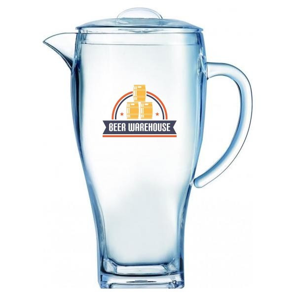 Promotional Outdoor Perfect Glass Jug With Lid 2L