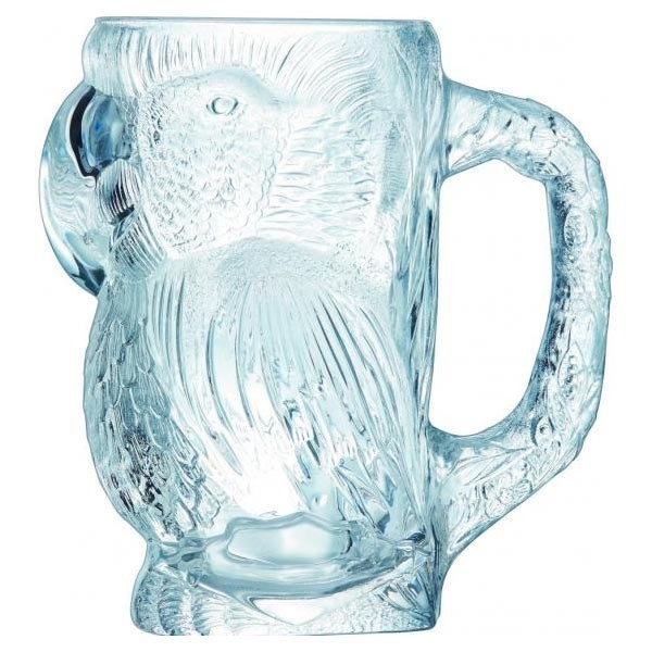 Promotional Parrot Glass Cocktail Tankard 900ml