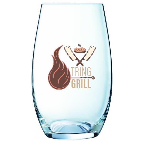 Promotional Primary Tubo Hiball Cocktail Glass 400ml