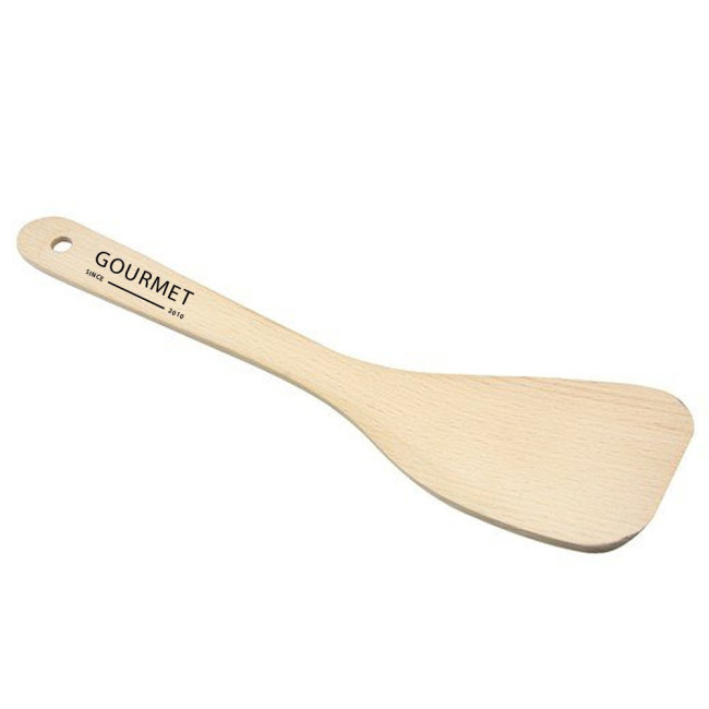 Promotional Beech Curved Spatula