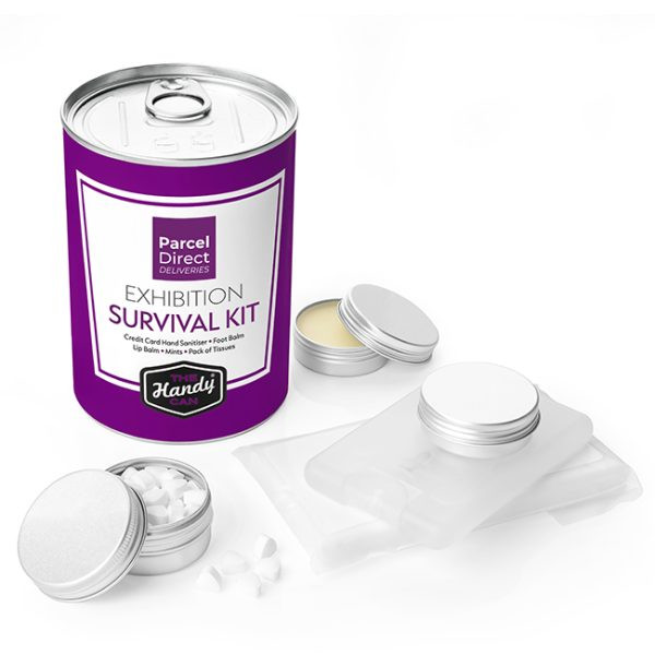 Promotional Exhibition Survival Handy Can Kit