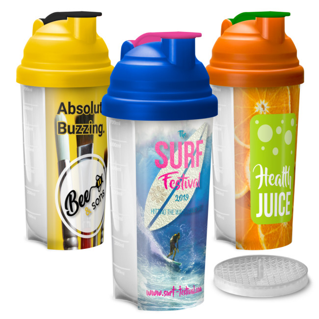 Promotional Plastic Gym Protein Shaker Bottle 700ml