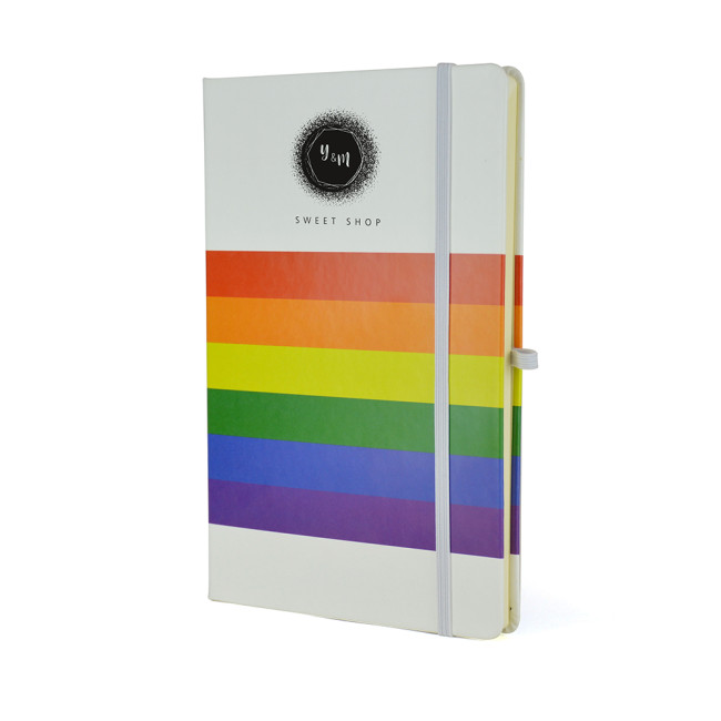 Promotional Rainbow A5 Mole Notebook