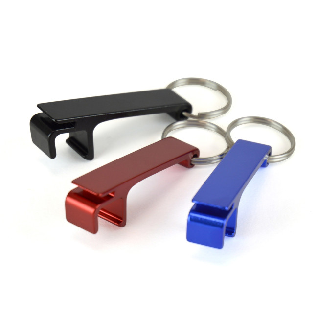 Promotional Dunbar 2-in-1 Bottle Opener Keyring - Image 1