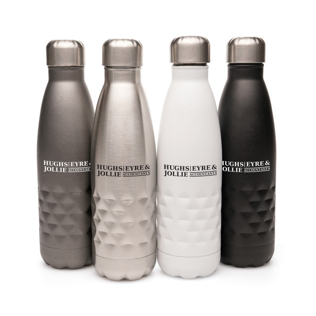 Promotional Ashford Geo Stainless Steel Drinks Bottle 500ml - Image 1