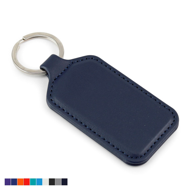 Promotional Porto Recycled Rectangular Key Fob