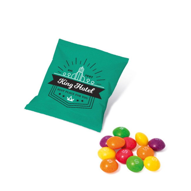 Promotional Eco Paper Flow Bag Skittles 10g