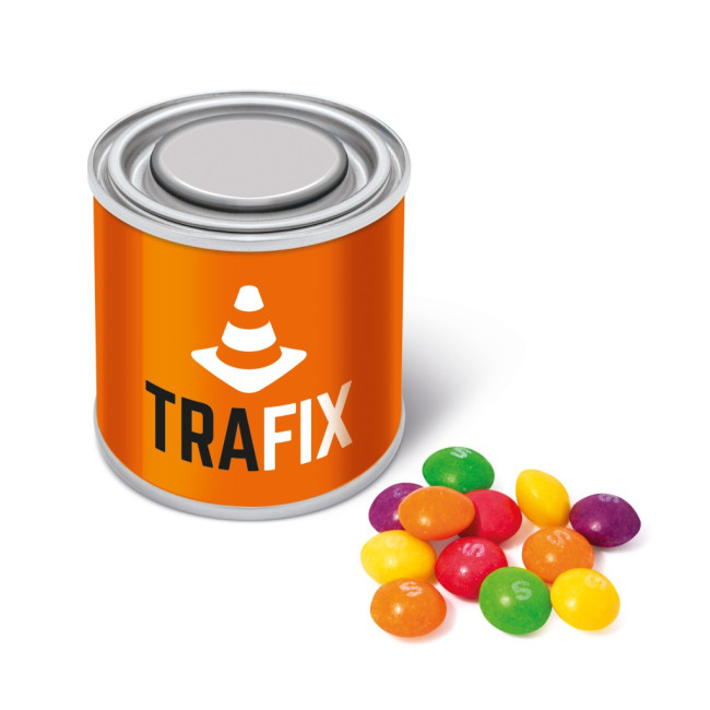 Promotional Small Paint Tin Skittles