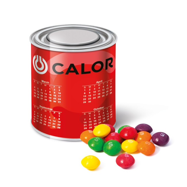 Promotional Large Paint Tin Skittles