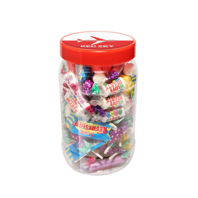 Promotional Large Sweet Jar Retro Mix