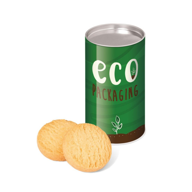 Promotional Eco Small Snack Tube Mini Shortbread Biscuits