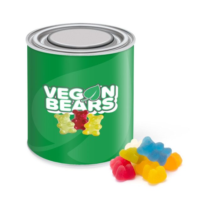 Promotional Large Paint Tin Vegan Bears