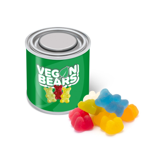 Promotional Small Paint Tin Vegan Bears