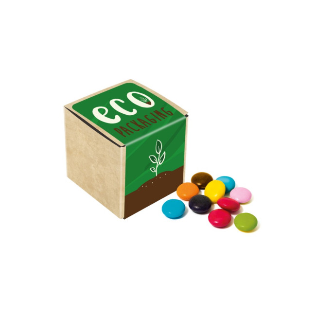 Promotional Eco Kraft Cube Beanies 50g