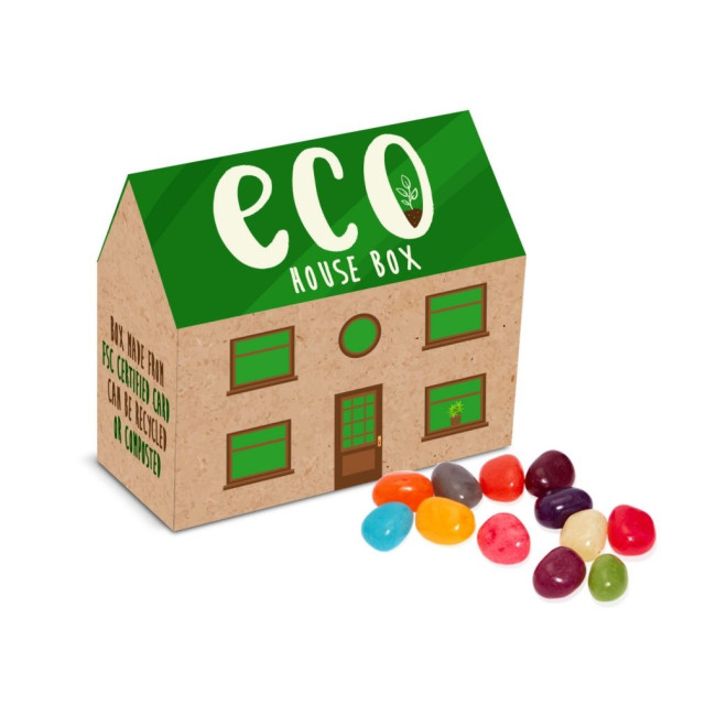 Promotional Eco House Box Jelly Bean Factory