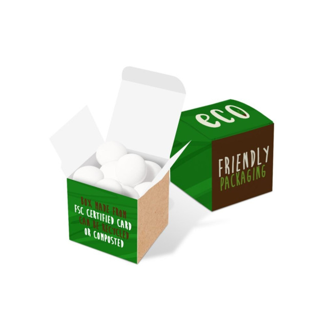 Promotional Eco Mini Cube Box Mint Imperials