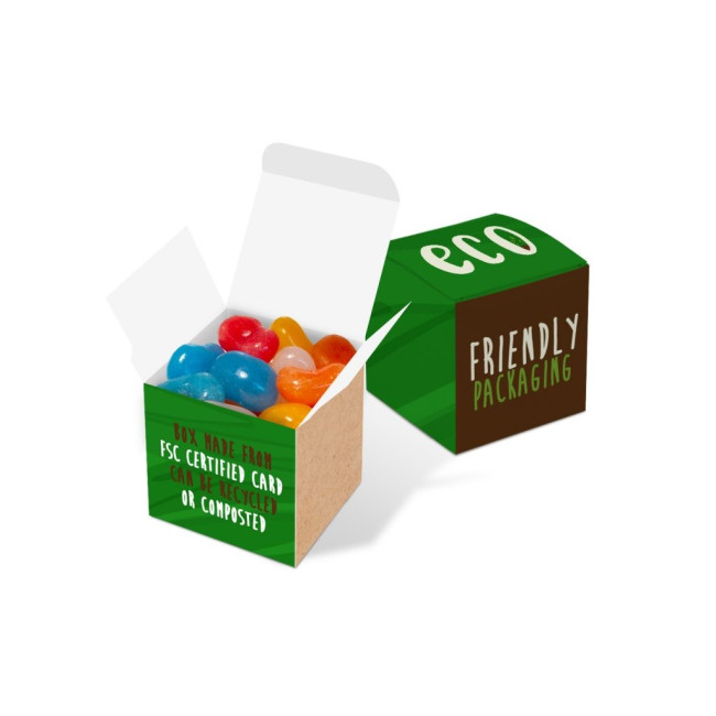 Promotional Eco Mini Cube Box Jolly Beans