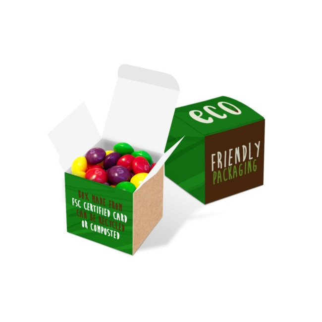 Promotional Eco Mini Cube Box Skittles