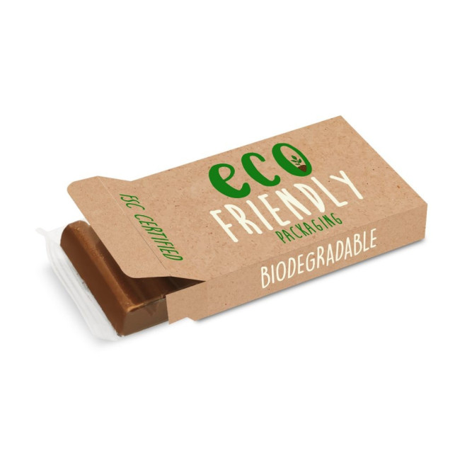 Promotional Eco 6 Baton Bar Box Milk Chocolate 41% Cocoa