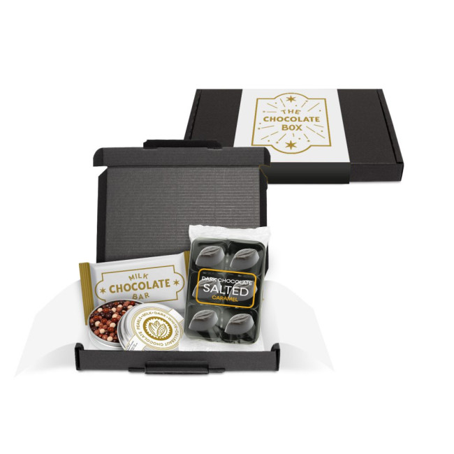 Promotional Mini Black Postal Box Chocolate Edition